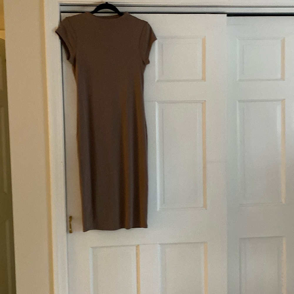 Taupe dress